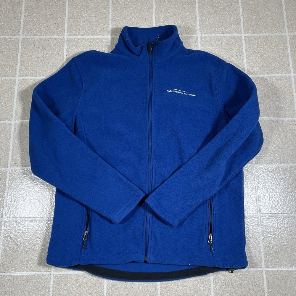 University At Buffalo Crossland Blue Fleece Jacket Size Large